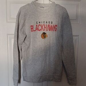 Chicago Blackhawks Men's Size Medium Thin Sweatshirt